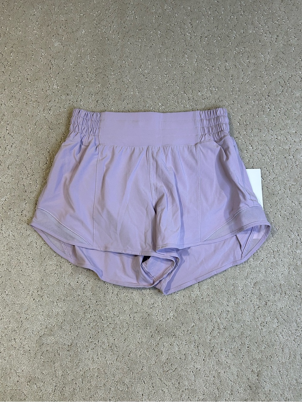 NWT lululemon Hotty Hot HR Short 2.5 Lined Lilac Play Running Women Size 4